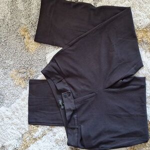 Rafaella Curvy Boot High Rise Womens Dress Pants Dark Grey 14